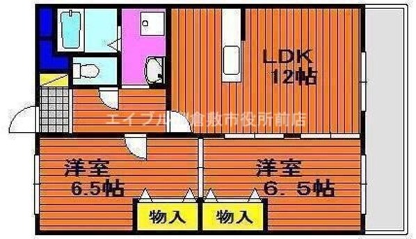 ソネヴァの物件間取画像